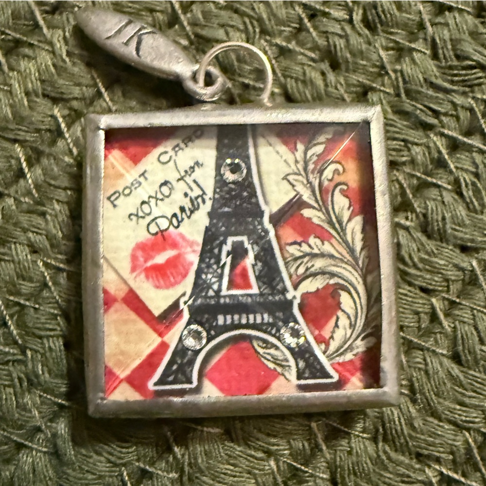 Jewel Kade Square Eiffel Tower Charm